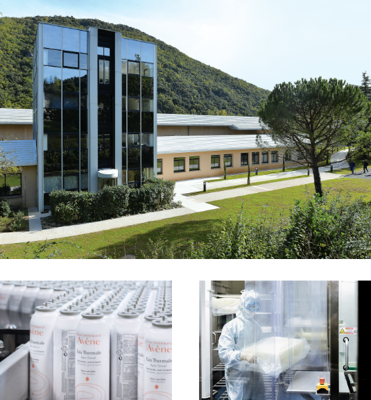 Site de Production d’Avène アベンヌ工場